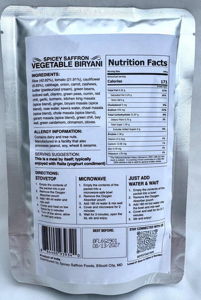Vegetable Biryani